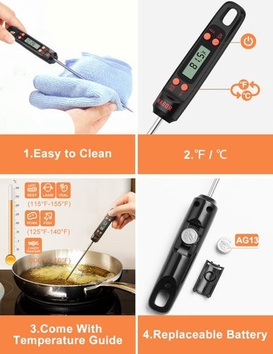 Thermometre digital de cuisson