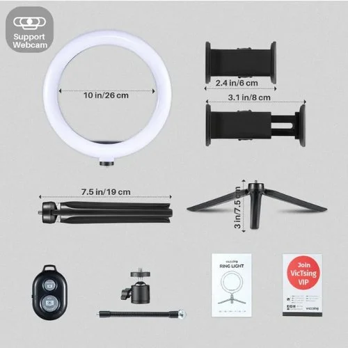 VICTSING Ring Light BH472A