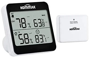 thermomètre et extérieur hommak HM466A - Go on Outlet