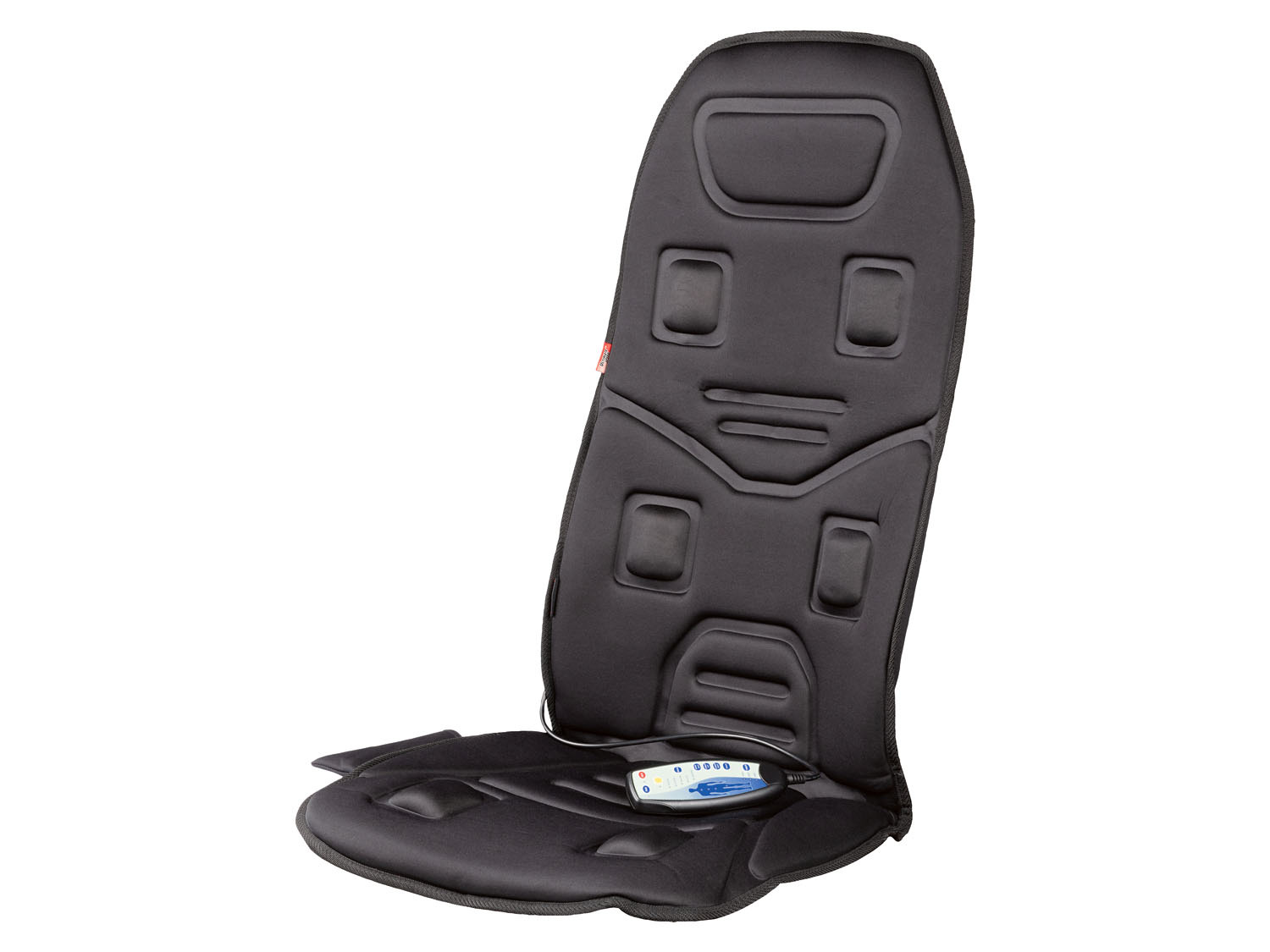 Tapis de massage pour voiture ULTIMATE SPEED® »UAMM 12-B2«, avec télécommande