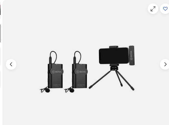 Microphone sans fil BOYA BY-WM4 PRO-K4 2.4GHz