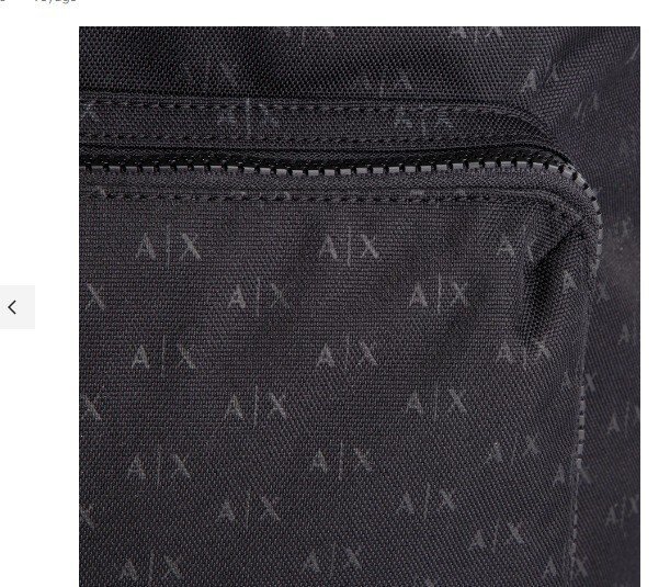 Sac à dos| Armani Exchange| modèle 952030| bleu marine
