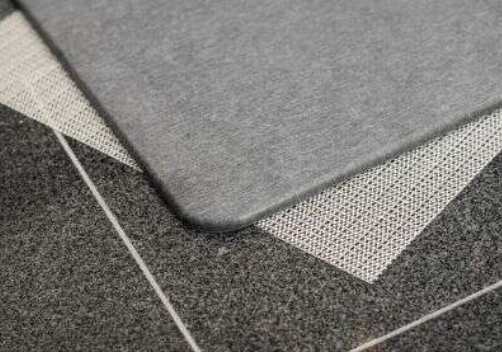 Tapis de bain│CORNAT│Terre de diatomées│Antidérapant & Absorbant│Gris