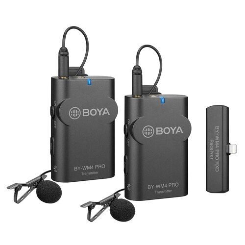 Microphone｜ sans fil ｜BOYA｜ BY-WM4 PRO-K4 2.4GHz