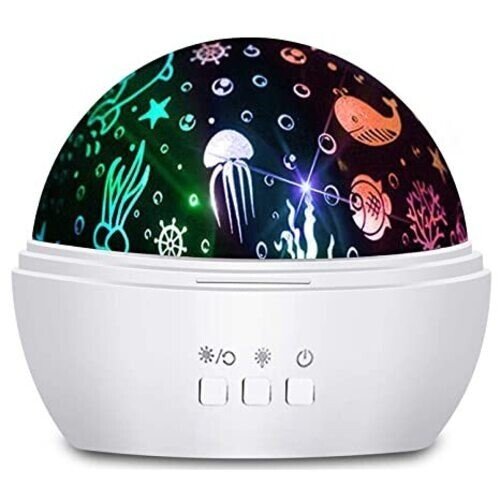 Projecteur de veilleuse｜ pour enfants｜ World & Star Moon