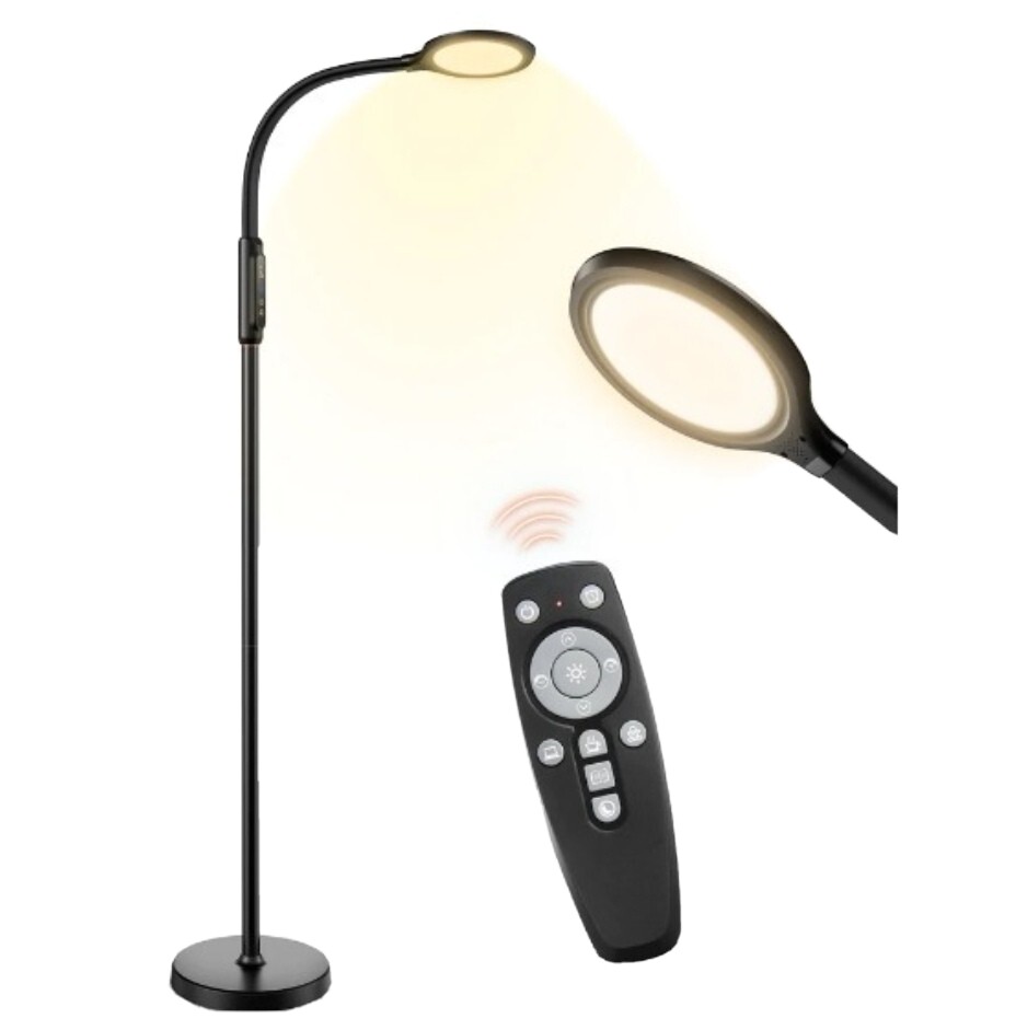 Lampadaire LED｜ avec télécommande｜ pour salon ｜10 modes de couleur