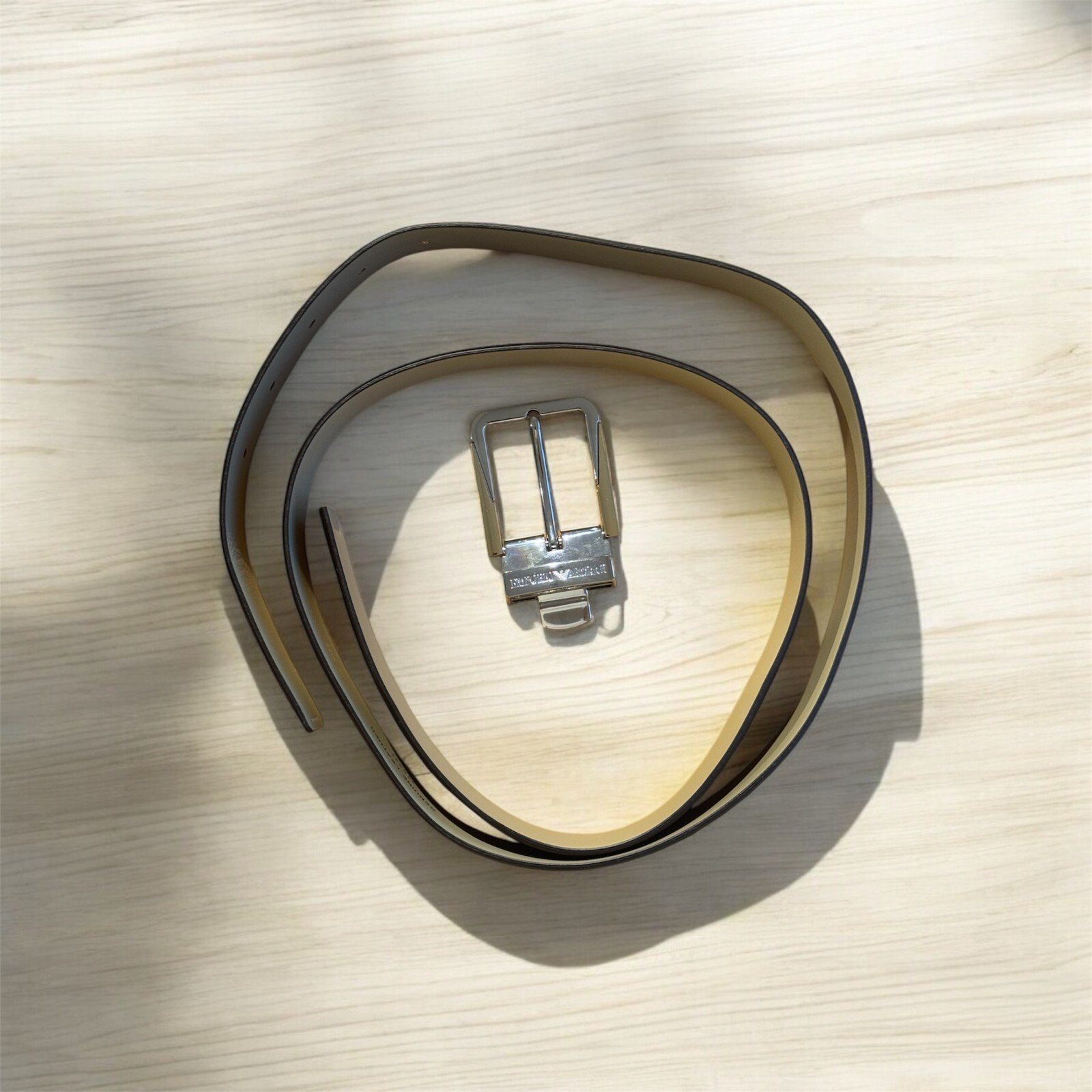 Ceinture| en cuir| pour homme| Emporio Armani|Y4s247