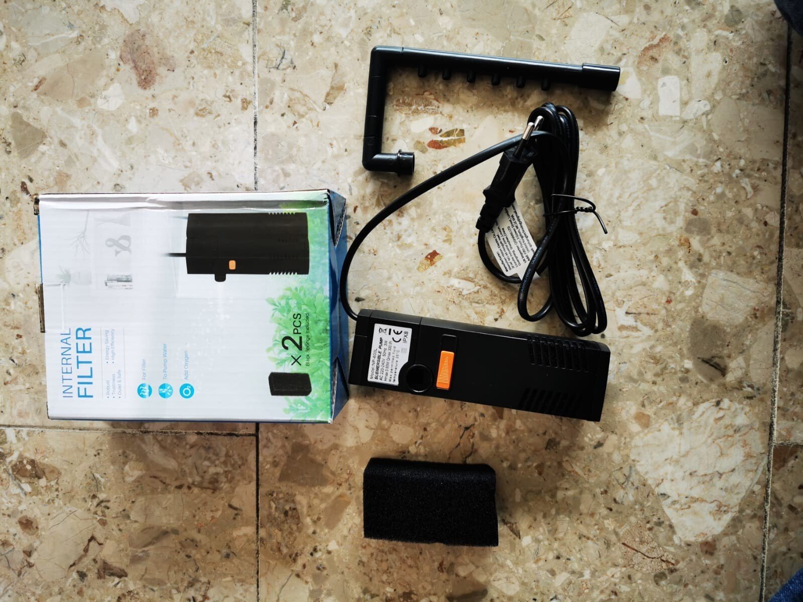 Filtre d’aquarium| modèle NP |600 L / 300L/H