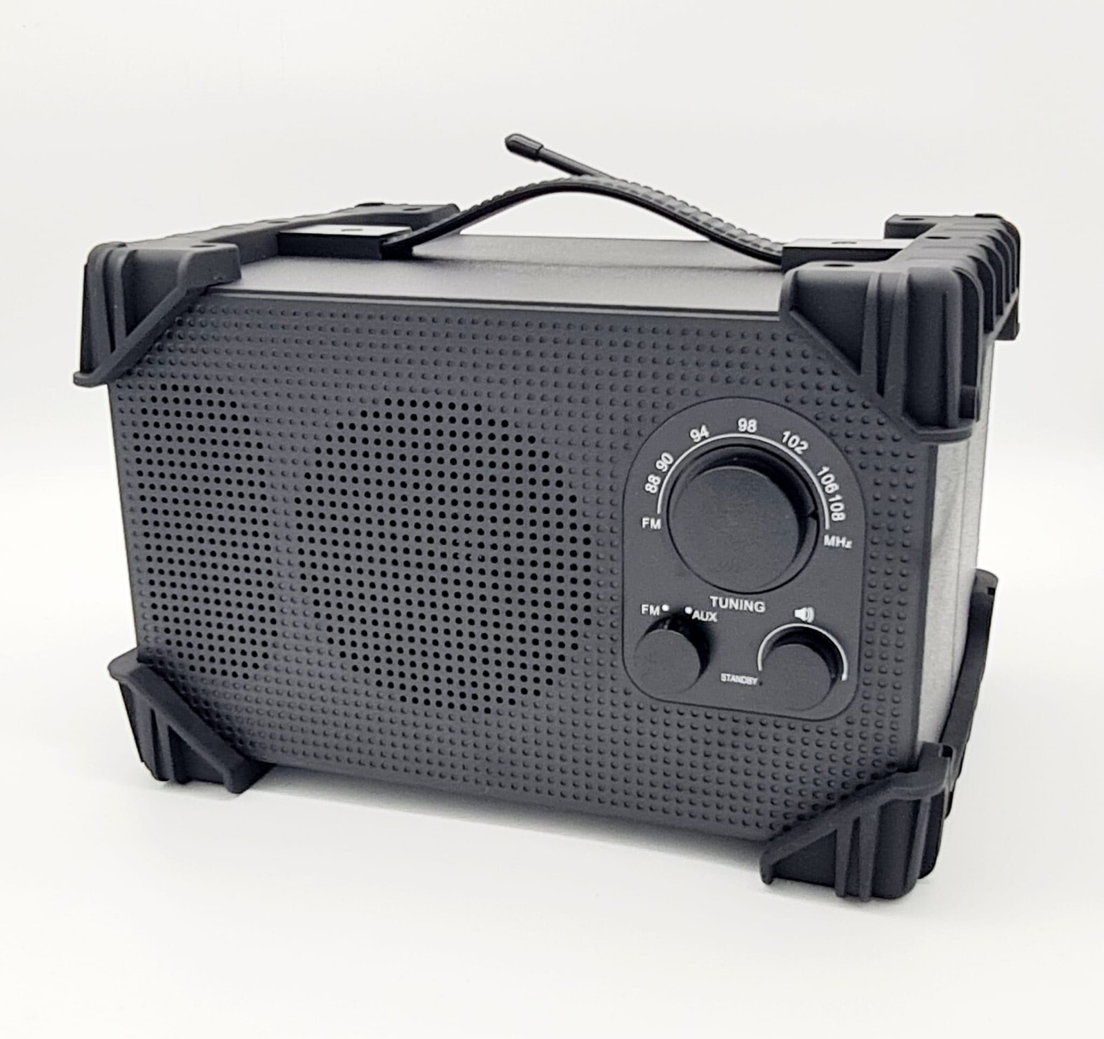 Radio de chantier｜ IP54/ aux batteries robustes compact｜ noire ｜Terris｜ BSR241