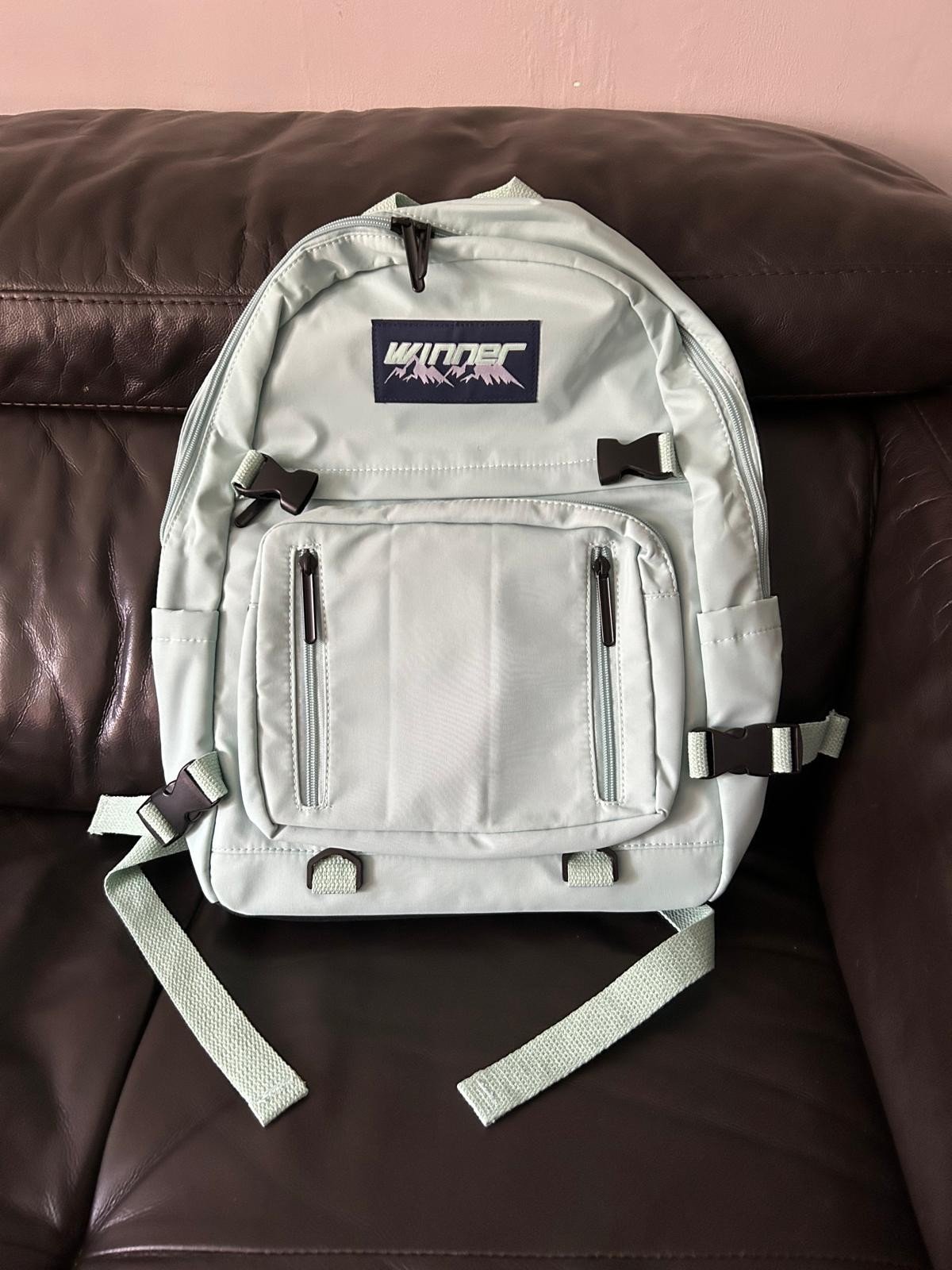 Sac à dos │ bleu aqua │ polyester durable │ idéal voyage, école ou loisirs