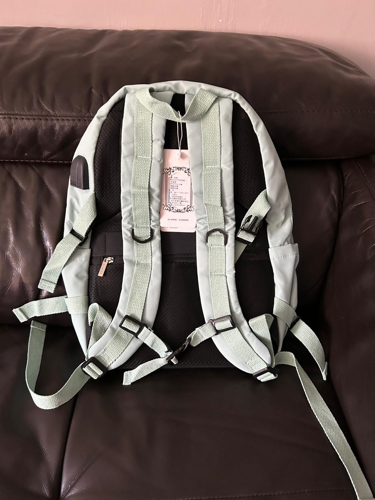 Sac à dos │ bleu aqua │ polyester durable │ idéal voyage, école ou loisirs