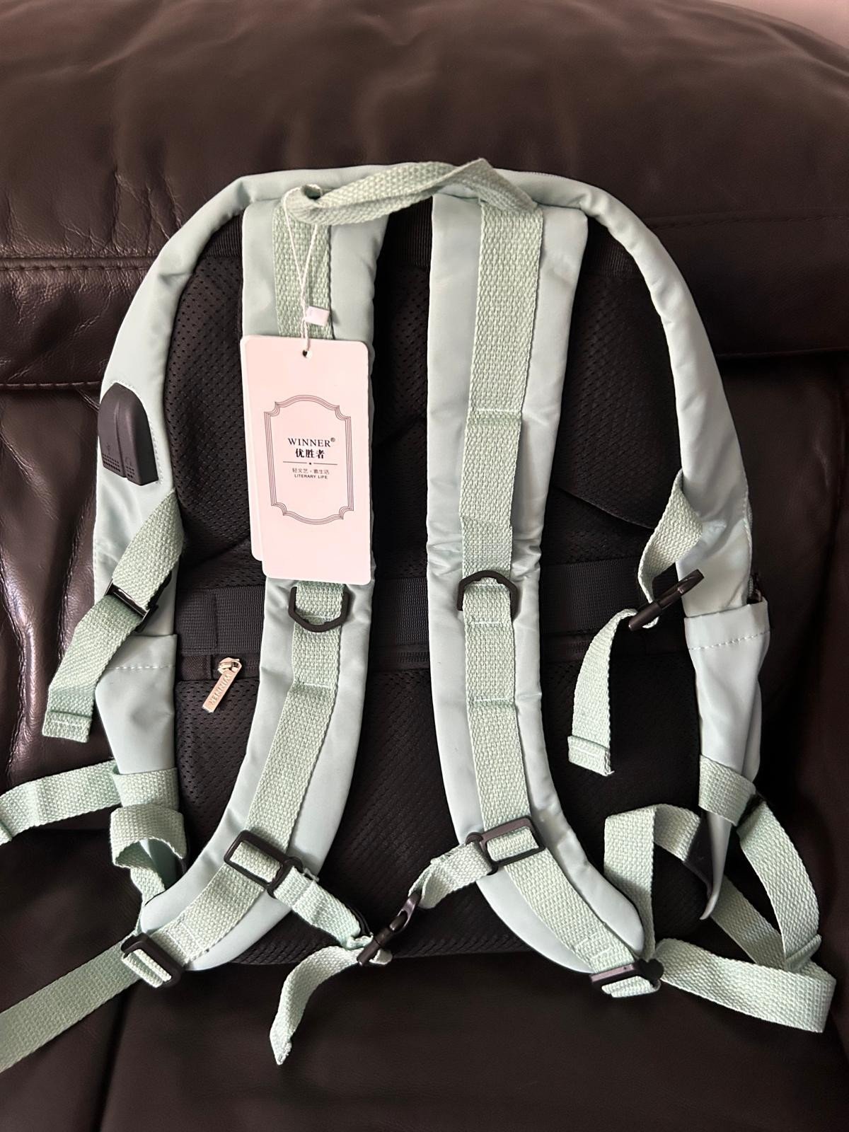 Sac à dos │ bleu aqua │ polyester durable │ idéal voyage, école ou loisirs