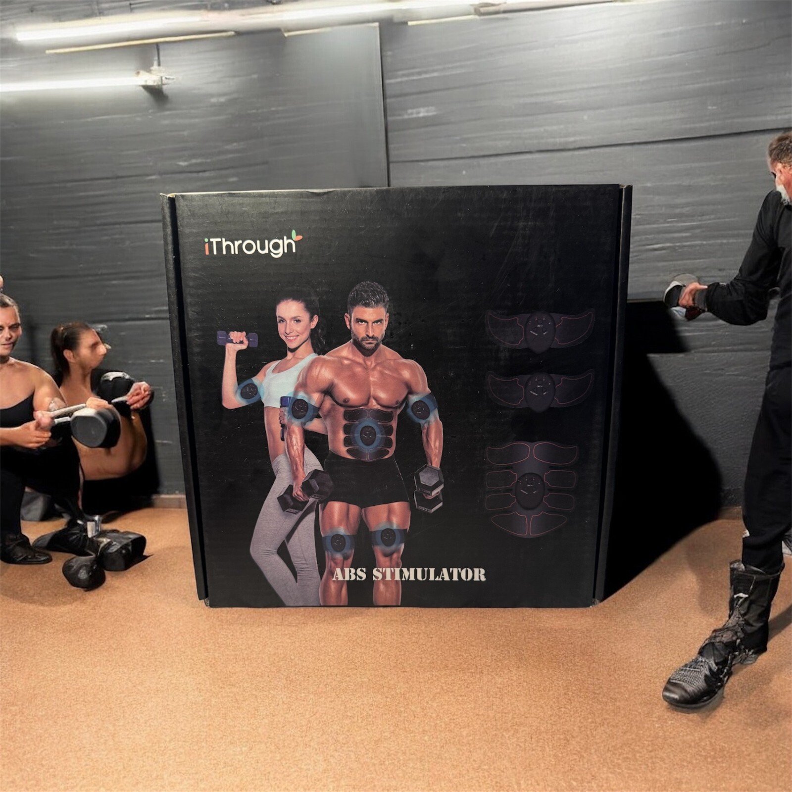 Ceinture délectrostimulation｜Brûle graisse｜Stimulateur d’abdos