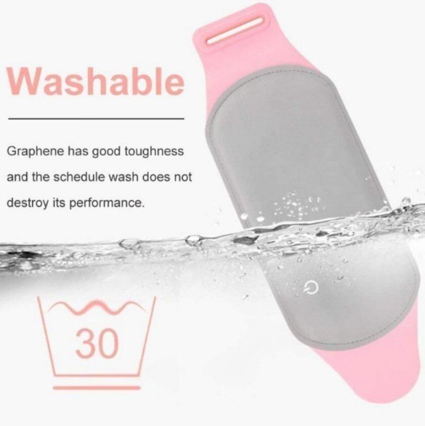 Ceinture ventrale chauffante｜contre douleurs de règles｜Menstruel｜PINPOXE