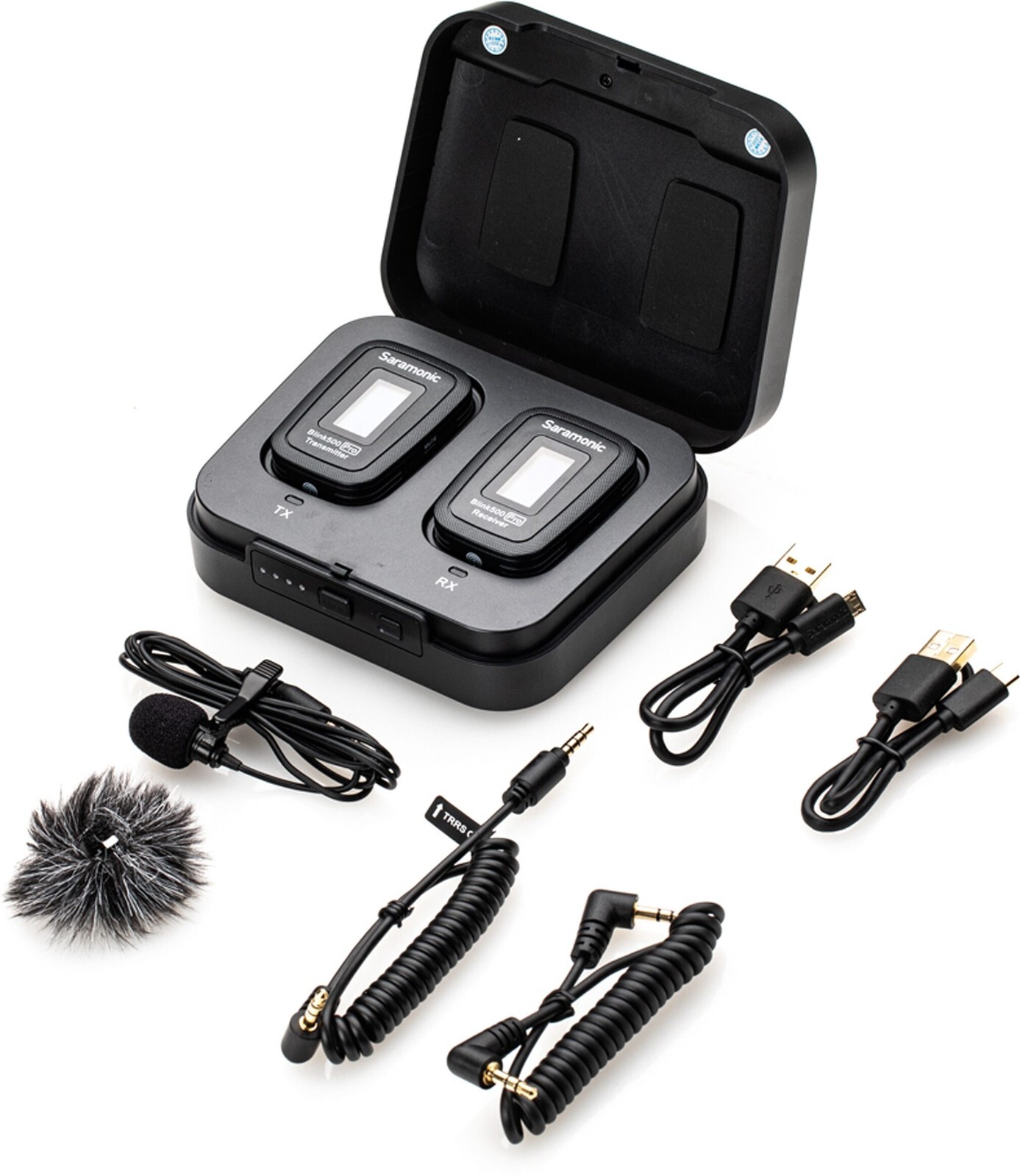 Microphone sans fil｜Saramonic｜Blink 500 Pro B1｜Noir｜Tous branchements