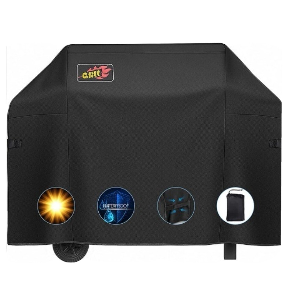 Housse de barbecue｜ 600D 64 pouces｜ housses de gril｜ à gaz imperméables