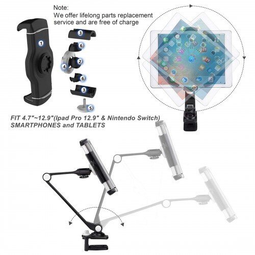 Support pour smartphone & tablette|Ajustable|ZENCT