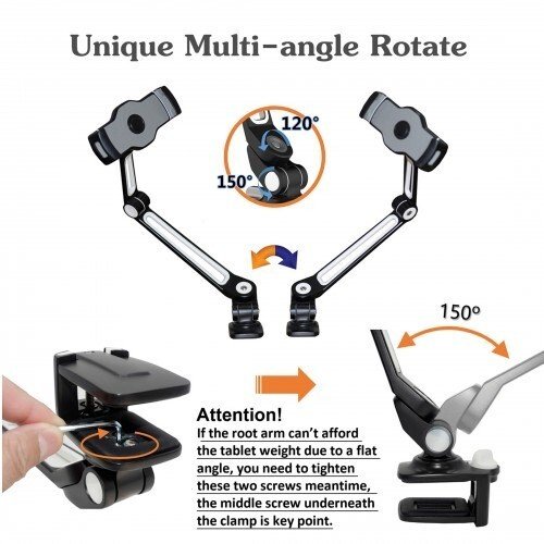 Support pour smartphone & tablette|Ajustable|ZENCT