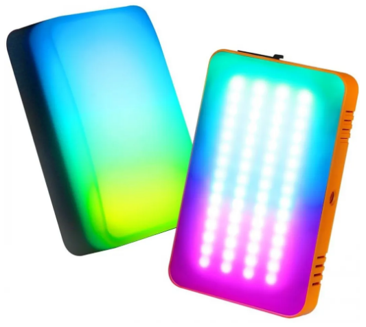 Lampe vidéo portable│ SOONWELL │MC8 Pixel Pocket RGB│Magnétique │effets sonores