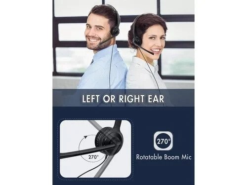 casque| USB avec microphone|casque d’ordinateur| Mpow (lot de 2)