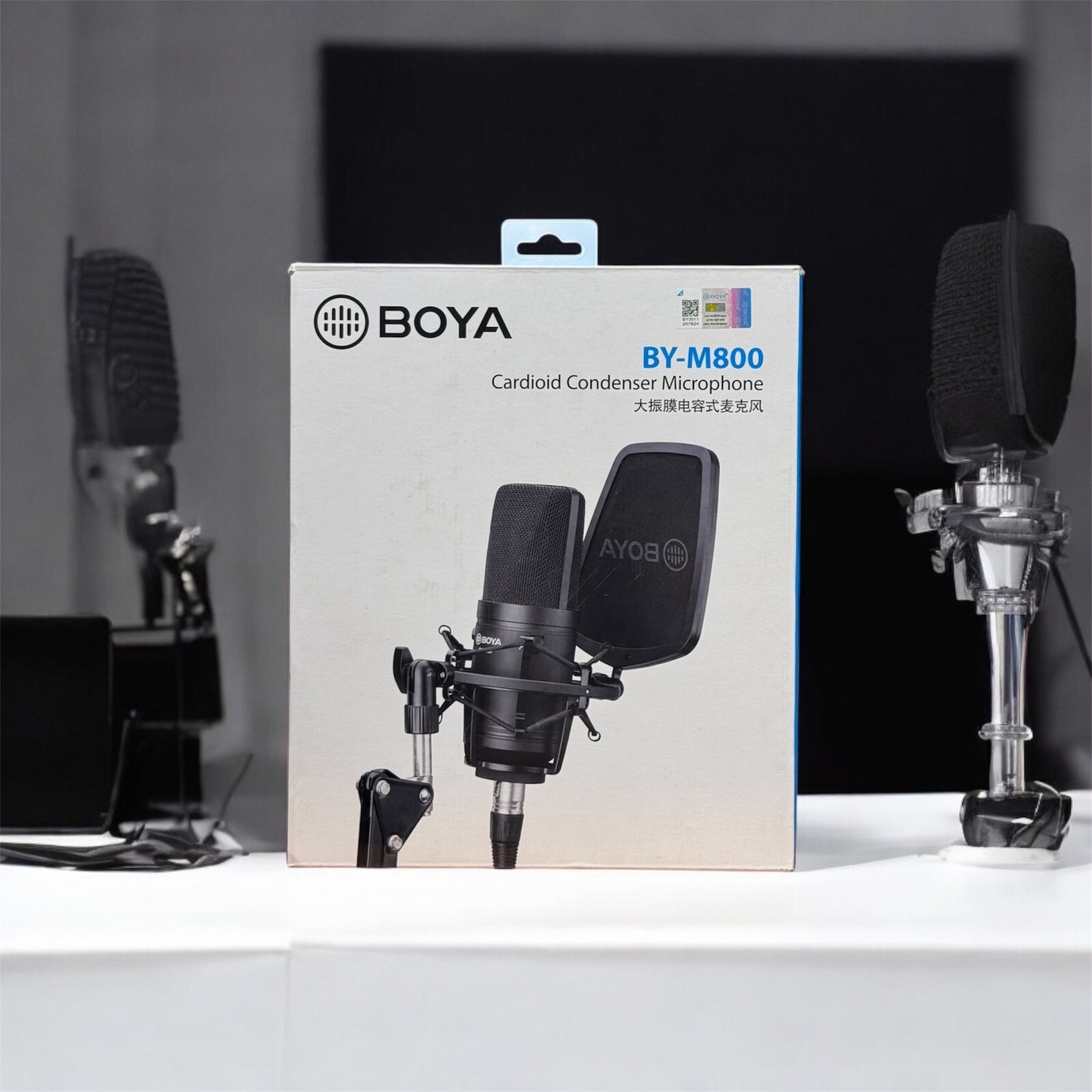 Microphone + Anti-Pop｜BY-M800｜BOYA