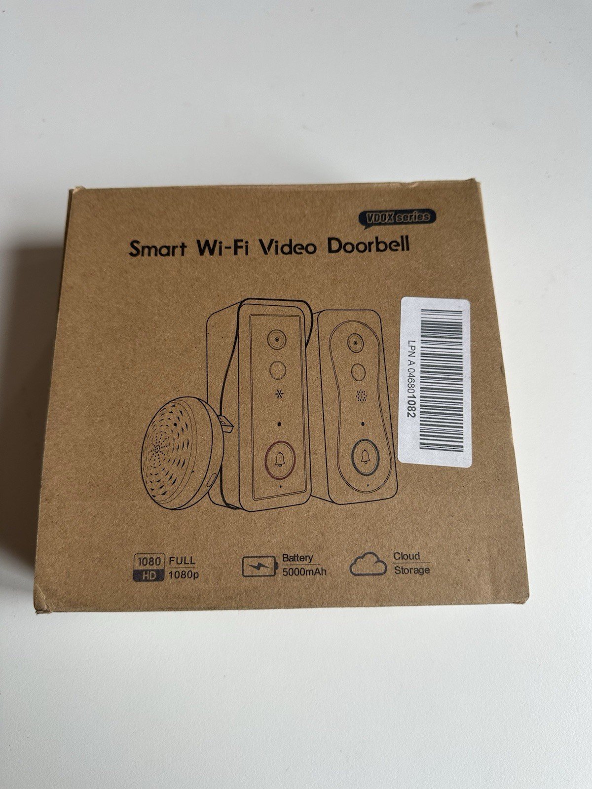 Sonnette sans fil｜Smart sonnette｜Wifi｜Détecteur de mouvement｜VDOX