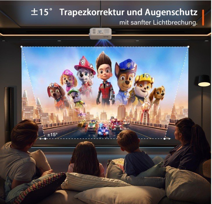 Projecteur Home cinéma │Voplls │N3 │Full Hd 1080 P │téléphone portable tablette