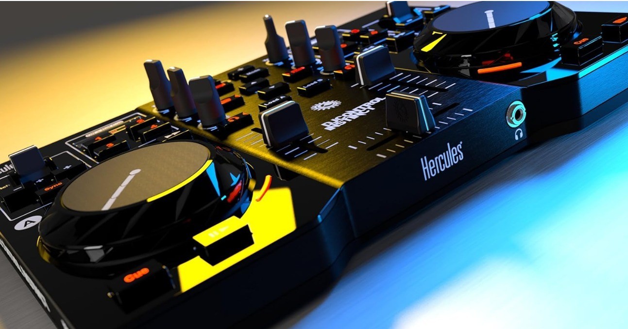 Hercules │DJ Control Instinct│table de mixage│contrôleur DJ│ 2 platines